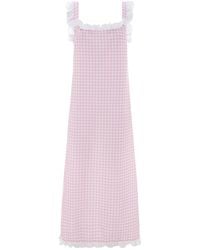 Love Letters X - Dolce Gingham Rosa Sleep Dress - Lyst