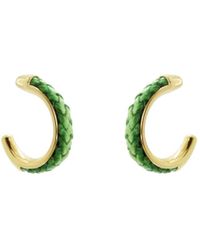 Gissa Bicalho - Acrylic Handmade Earring Hoop Oca Pale - Lyst