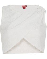 No'design - Myth Buckle Detail Crop Top - Lyst