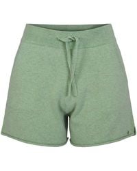 tirillm - Nina Knitted Lounge Shorts, Moss - Lyst
