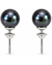 Pearl Code - Pearl Stud Earrings - Lyst