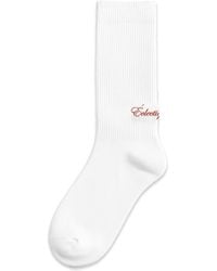 Éclectique - Logo Socks With Script Logo - Lyst