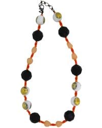 Vickisarge - Pumpkin Parade Eyes Everywhere Necklace - Lyst