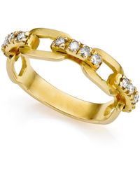Preeti Sandhu - Diamond Link Ring - Lyst