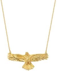 Zoe & Morgan - Eagle Necklace - Lyst
