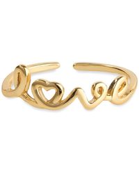 Elk & Bloom - Promise Love Stacking Ring - Lyst