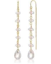 Heather Hawkins Jewelry - Neutrals Dance For You Threader Earrings - Lyst