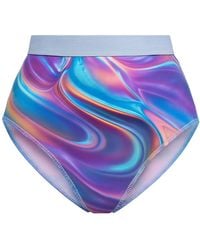 Noblesse Oblige - Pride Holographic High Waisted Panty - Lyst