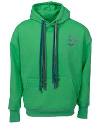 While We're Awake - Dark Multi String Hoodie - Lyst