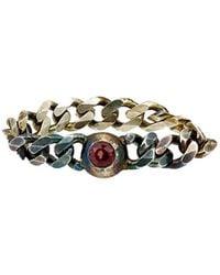 Karen Kriegel - Garnet Curb Chain Ring - Lyst