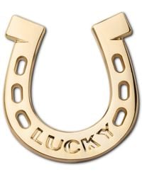 Make Heads Turn - Golden Metal Pin Horseshoe - Lyst