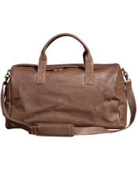 Touri - Genuine Leather Weekend Bag - Lyst