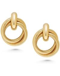 Nialaya - Double Hoop Earrings - Lyst