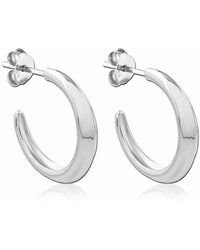 Astor & Orion - Crescent Hoops Small - Lyst