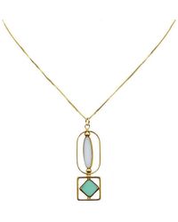 Aracheli Studio - And Pool Vintage German Glass Beads Art Deco Chain Necklace - Lyst