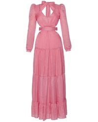 Anse Victorin - Elly Silk Maxi Dress - Lyst