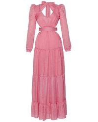 Anse Victorin - Elly Silk Maxi Dress - Lyst