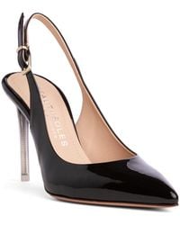 Beautiisoles by Robyn Shreiber Made in Italy - Marjorie Patent Leather Sexy Pump Comfortable Work Valentine Date Sexy Slingback - Lyst