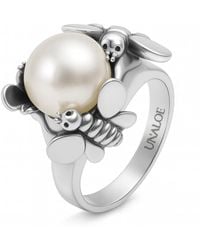 Unaloe - Natural Pearl Statement Ring - Lyst