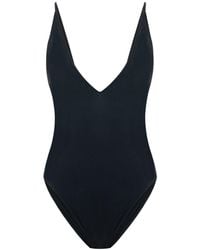 Pcfg - The Solar Reflections Low Back V-Neck Swimsuit - Lyst