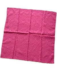 Introvertie VIENNA - Silk Cotton Cut-Out Scarf - Lyst