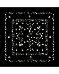 Jessie Zhao New York - Starlit Bloom Double Sided Silk Scarf - Lyst