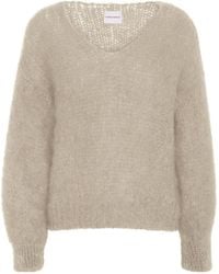 American Dreams - Neutrals Milana Ls Mohair Knit - Lyst