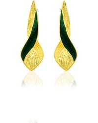 Milou Jewelry - Dark & Infinity Earrings - Lyst