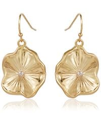 Rare Matters Jewelry - Floral Statement Earrings - Lyst