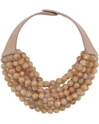 Fairchild Baldwin - Neutrals Bella Marble Earth Necklace - Lyst
