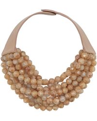 Fairchild Baldwin - Neutrals Bella Marble Earth Necklace - Lyst