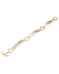 Lucy Quartermaine - Art Deco Halo Bracelet - Lyst