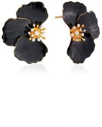 Milou Jewelry - Poppy Flower Earrings - Lyst