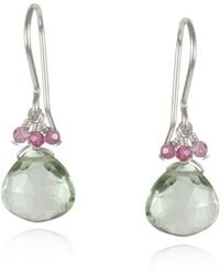 MOUNIR LONDON - Amethyst Earrings - Lyst