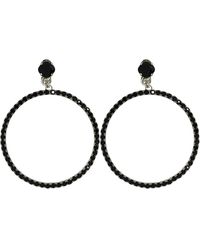 Vickisarge - The Large Hoop Earrings - Lyst