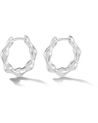 Dower & Hall - Waterfall Huggie Hoops - Lyst