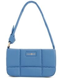 Orange Cube - Square Stitch Cushion Shoulder Bag - Lyst