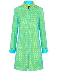 Beatrice von Tresckow - Aqualime Magdalena Nehru Jacket - Lyst