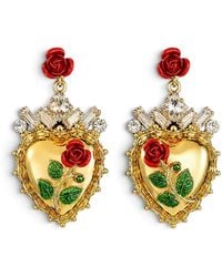 Vstyle - Rosaria Sacred Heart Earrings - Lyst