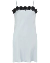 Lisa The Label - Le Jardin Rosebud Short Slip Dress - Lyst