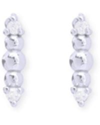 Inari Jewellery - Icicle Butterfly Clip Earrings - Lyst