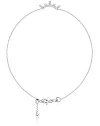 Genevieve Collection - 18K Eyelash Shape Diamond Bracelet - Lyst
