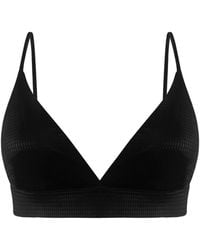 Why Mary - Luna Metallic Bralette Top - Lyst