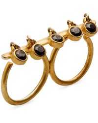 Dhwani Bansal - Adjustable Kandi Double Ring - Lyst