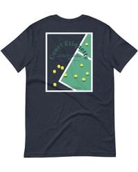 Anchor and Crew - Court Etiquette Tennis Club League Organic Cotton T-Shirt - Lyst