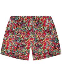 Playaluxe - Tulum Volley Swim Trunk Coral Calypso - Lyst