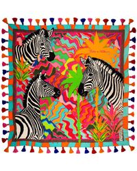 Beatrice von Tresckow - Celestial Zebra Stilvoll Wool Shawl - Lyst