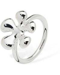 Lucy Quartermaine - Solid Sterling Raised Splash Ring - Lyst