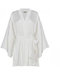 Avenue 8 - Mini Silk Robe - Lyst