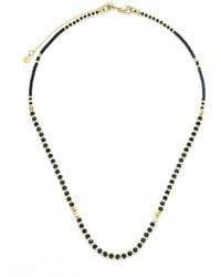 KAMARIA - Lumira Mini Gemstone Necklace With Miyuki Beads - Lyst